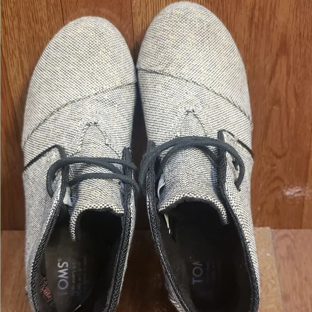 Womens Toms‎ Platform Wedges Size 6.5